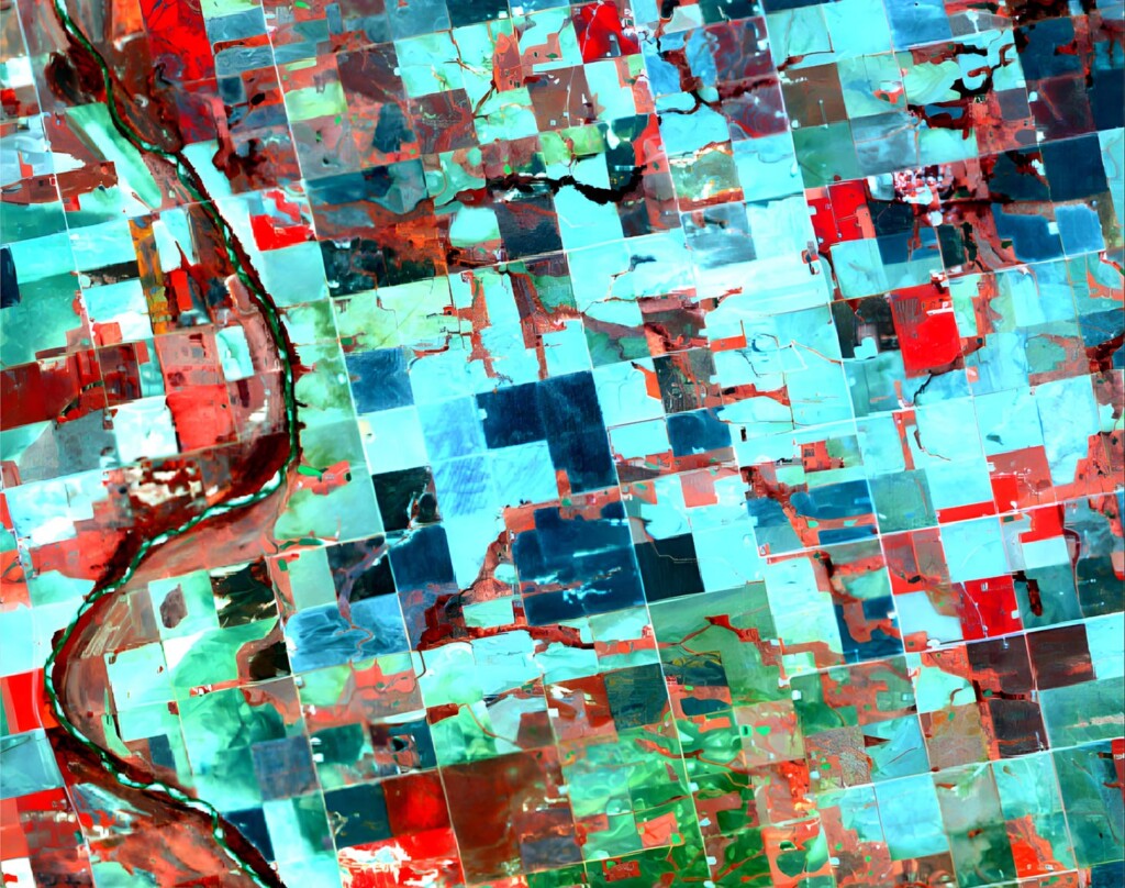 Metaspectral hyperspectral imagery map
