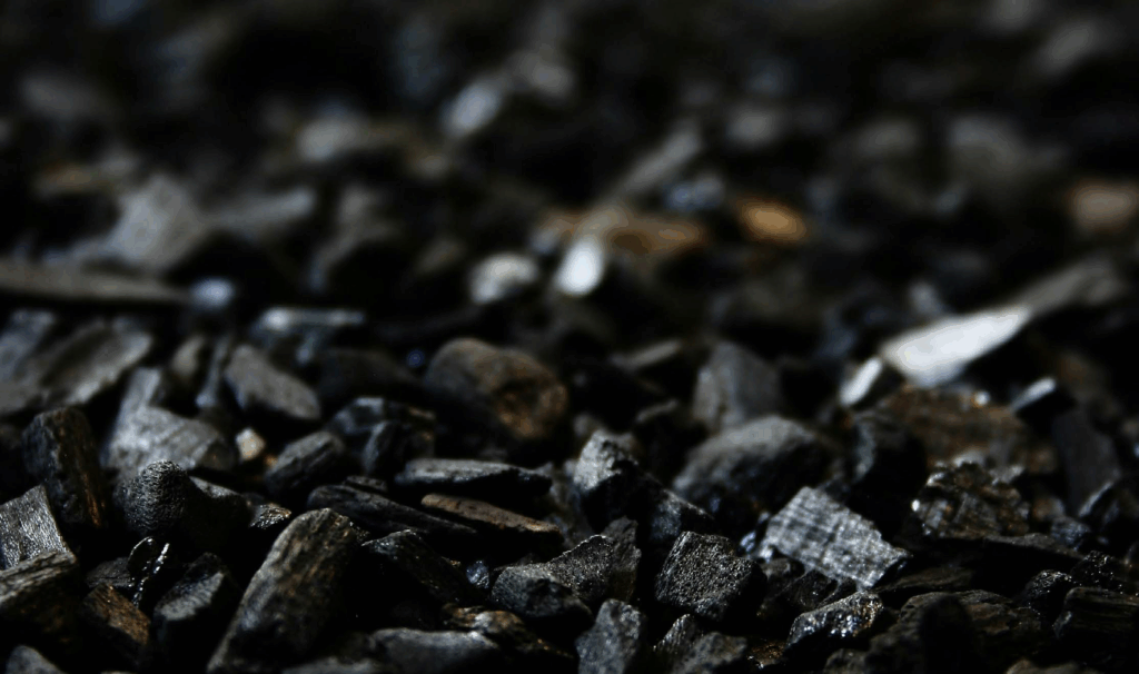 Solid form of biocarbon : biochar